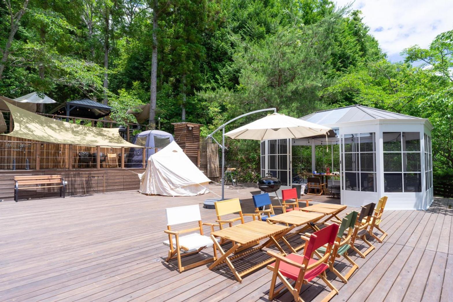 Music Forest Villa&Camp Tamba-Sasayama Exteriér fotografie